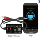 Di-Tec Monitor batteria Bluetooth 6–20 V CC con app smartphone
