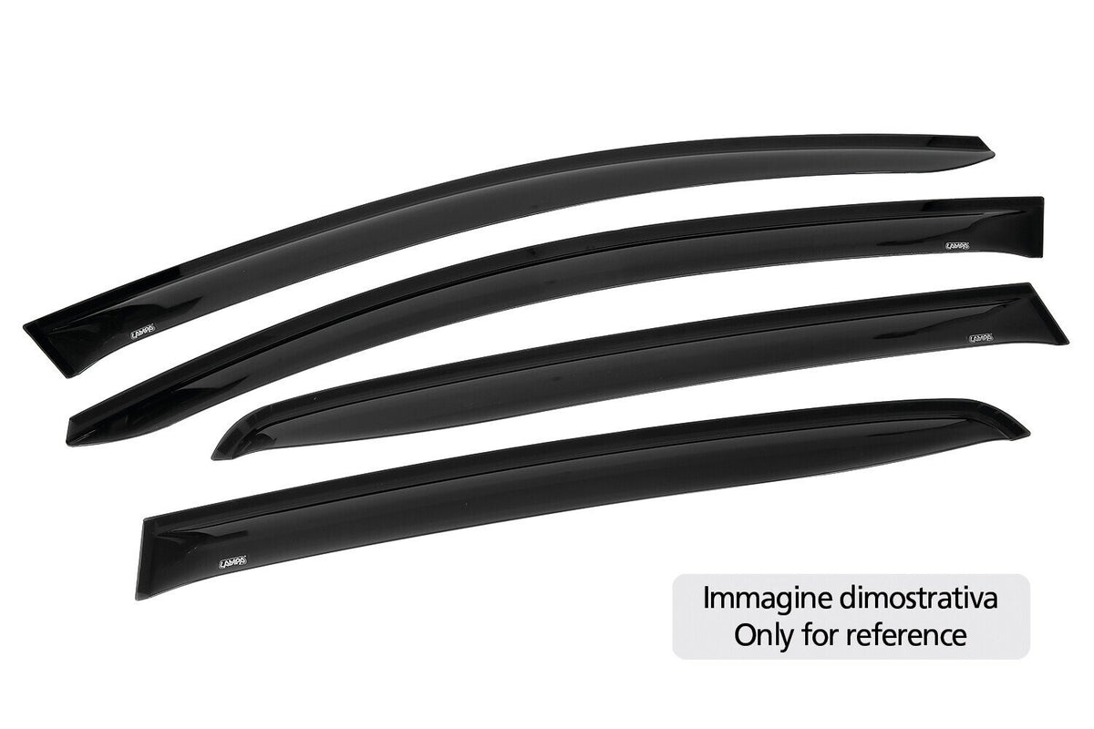 Lampa Air-Plus deflettori aria adesivi ant+post Isuzu D-Max Pick-Up 03/12>11/20 02715