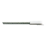Cable de acero inoxidable AISI 316 recubierto de PVC blanco de 49 hilos Osculati 03.180.06