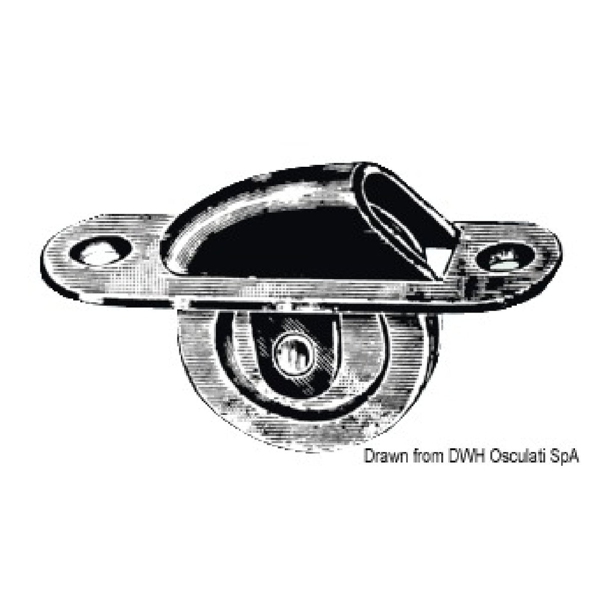 Osculati Carrucola per uscita cavi dal pozzetto 03.307.00