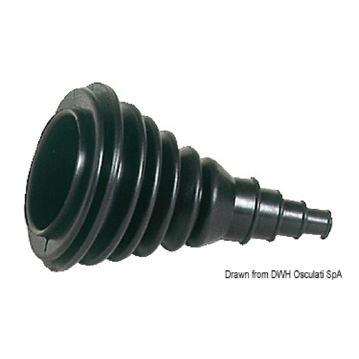 Osculati Maxi schwarzer Kabelbalg 03.414.00