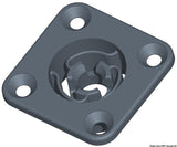 Clip quadarata autoallineante diam. 25 mm.