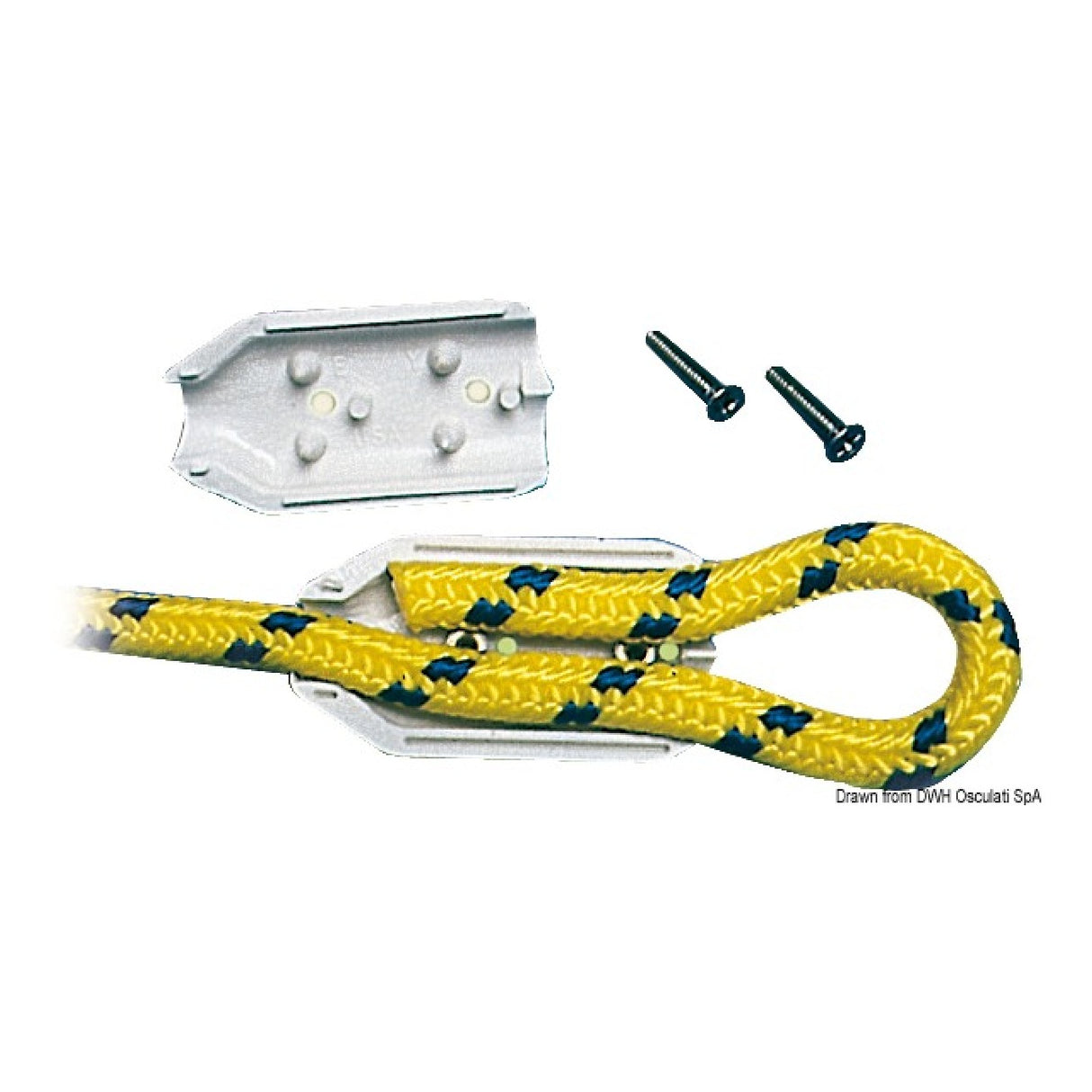 Osculati-Klemme zum Spleißen von Seilen 04.179.05