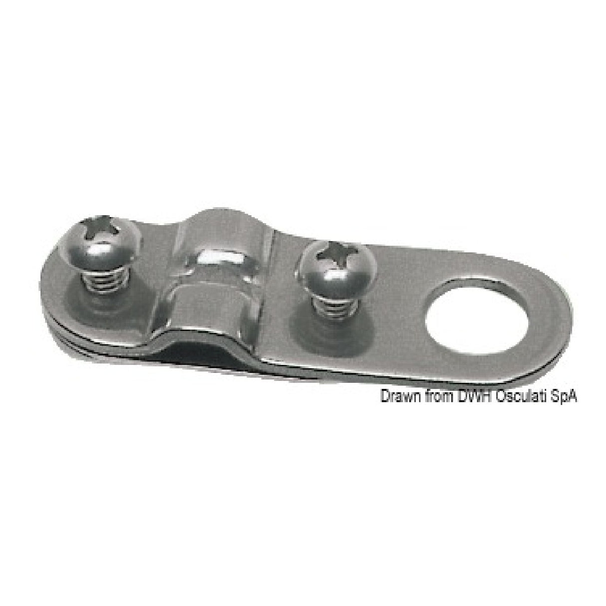 Osculati Morsetto in acciaio inox 04.181.20