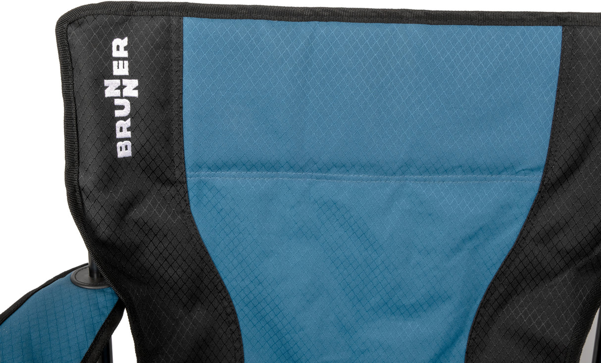 Brunner Sessel Equiframe Schwarz-Blau