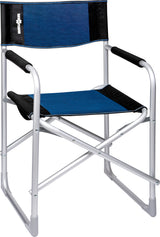 Silla de director Brunner Captain negra y azul