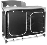 Mobiletto Cucina Azabache CTW Square Brunner 110 x 48 x H90/118 cm