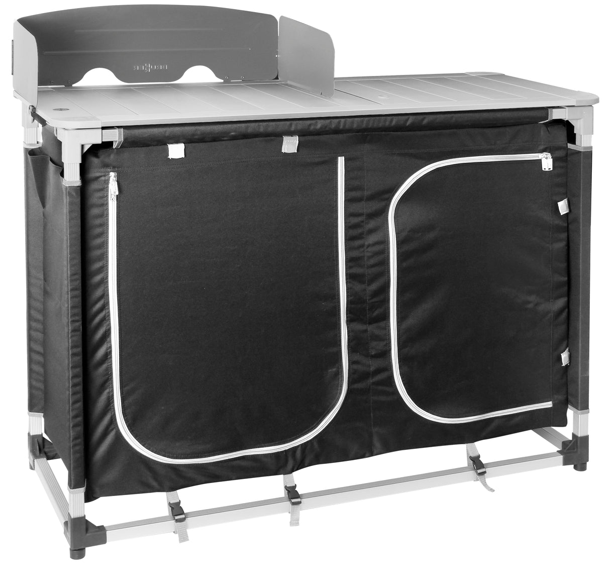 Mobiletto Cucina Azabache CTW Square Brunner 110 x 48 x H90/118 cm