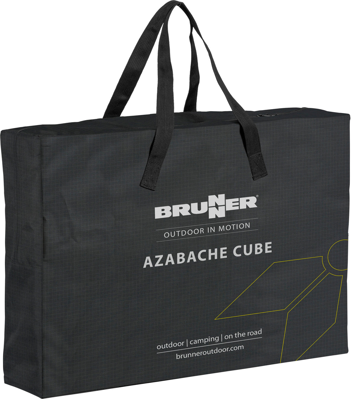 Mobiletto Azabache Cube Brunner 65 x 45 x H58/81 cm