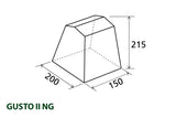 Brunner Tenda cucina Gusto II NG Grigio