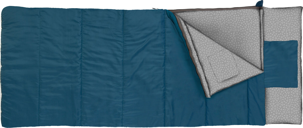 Saco de dormir Brunner Starflyer 235 x 105 cm - 3 estaciones con almohada integrada