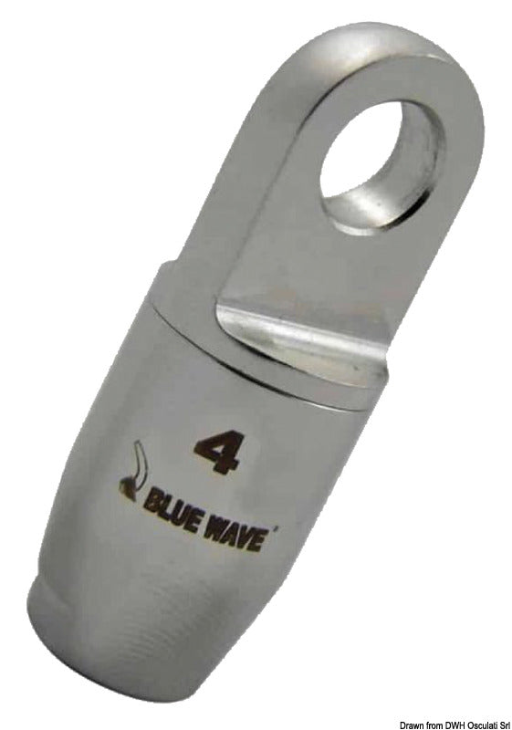 Osculati Terminal Eye para aparejo textil para cuerda de 4 mm de diámetro 05.220.04