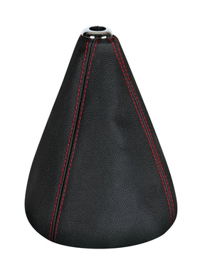 Pilot Premium, cuffia leva cambio in pelle - Nero/Rosso