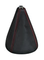 Pilot Premium, cuffia leva cambio in pelle - Nero/Rosso