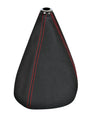 Pilot Premium Sport, cuffia leva cambio in pelle perforata - Nero/Rosso