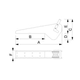 Trem Musone special for Bruce anchors up to 20 kg