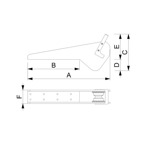 Trem Musone special for Bruce anchors up to 20 kg