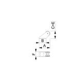 Rodillo de arco mediano Trem A mm 220 B mm 180 C mm 70 L mm 50 Rodillo