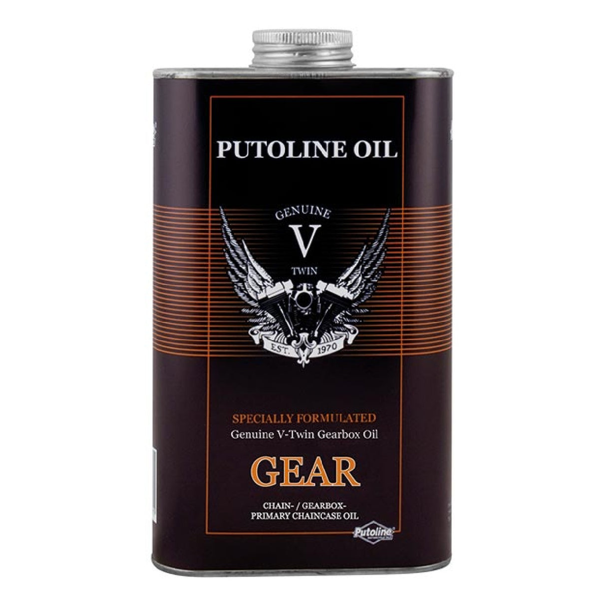Aceite para engranajes V-Twin original Putoline para motocicletas bicilíndricas, 1 litro