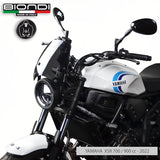 Biondi Cupolino Sport Fumè Scuro con Kit Montaggio - Benelli, Moto Guzzi V7, Triumph Bonneville, Yamaha XSR