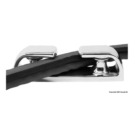 Osculati Seilschutz aus schwarzem Cordura 06.317.01