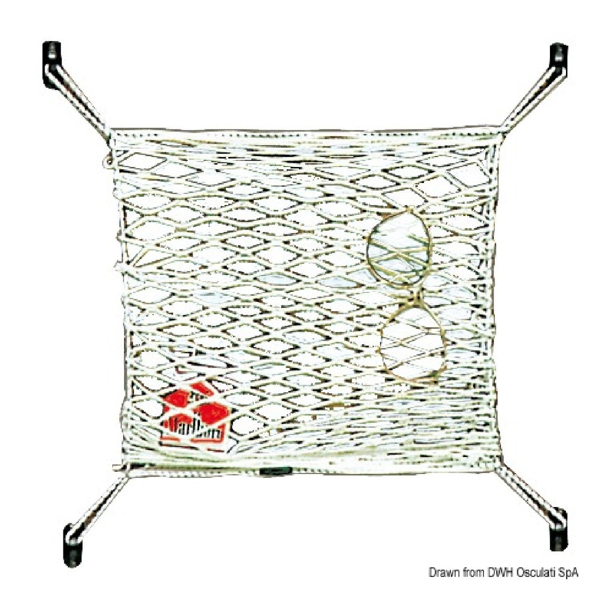 Osculati Elastic nylon net for objects 06.331.01