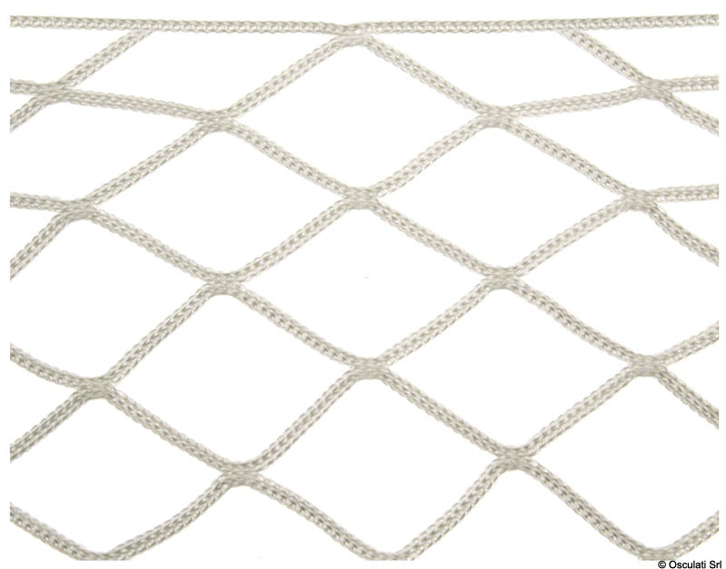 Red de barandilla termosellada Osculati 600 mm x 100 m blanca 06.349.00
