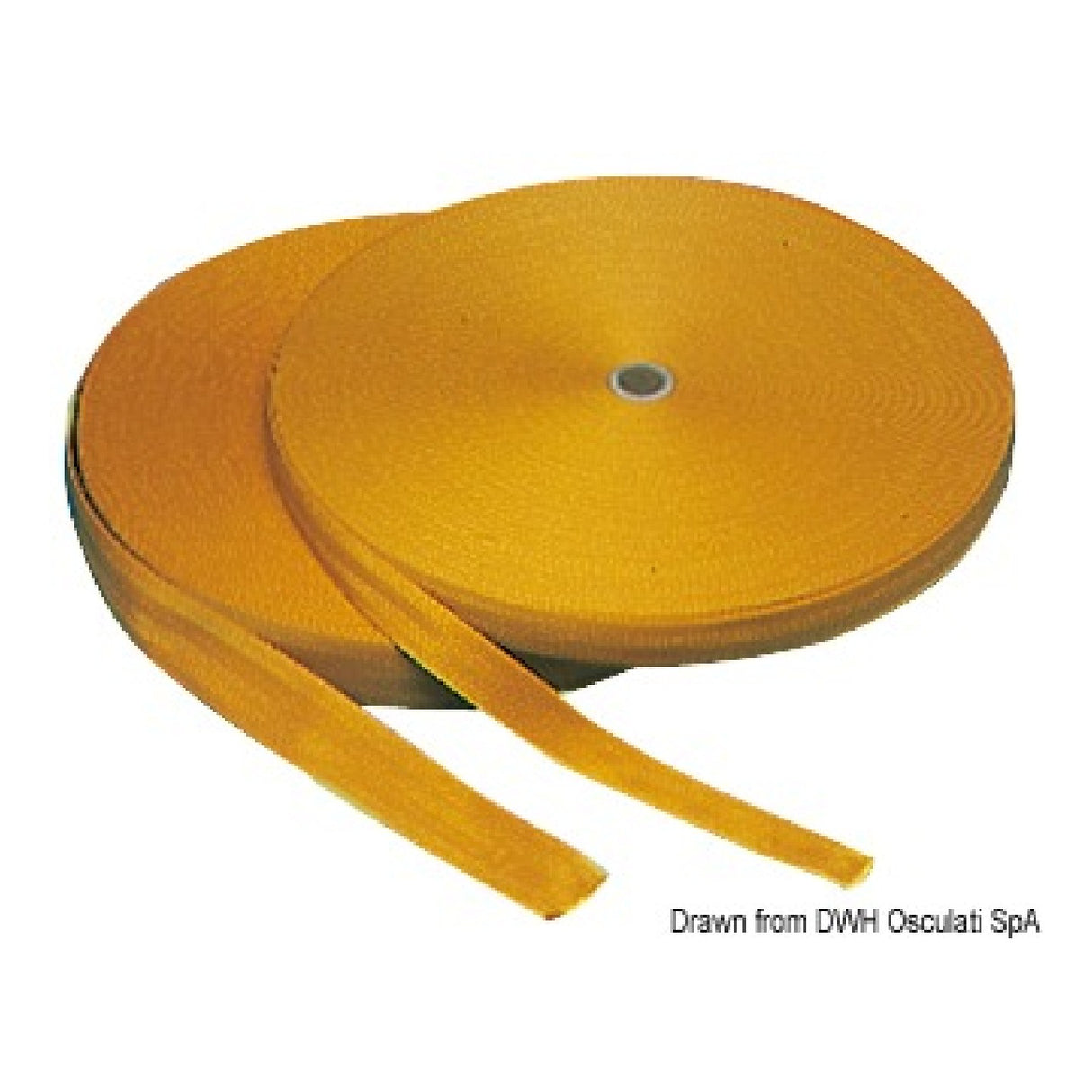 Osculati Cinta de nailon dorado 06.399.30
