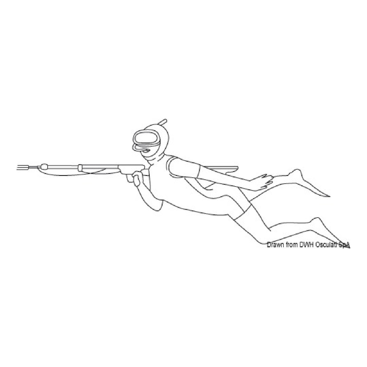 Osculati Replacement braid for spear guns 06.409.15