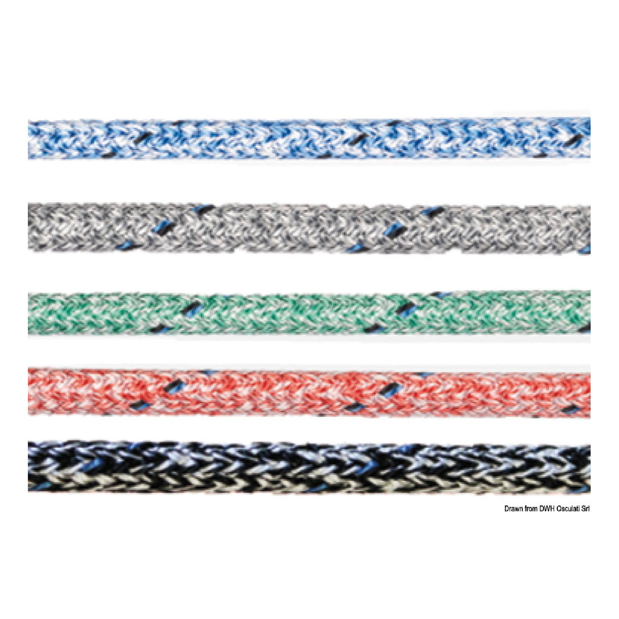 Marlow Cima Doublebraid marble color 6 mm