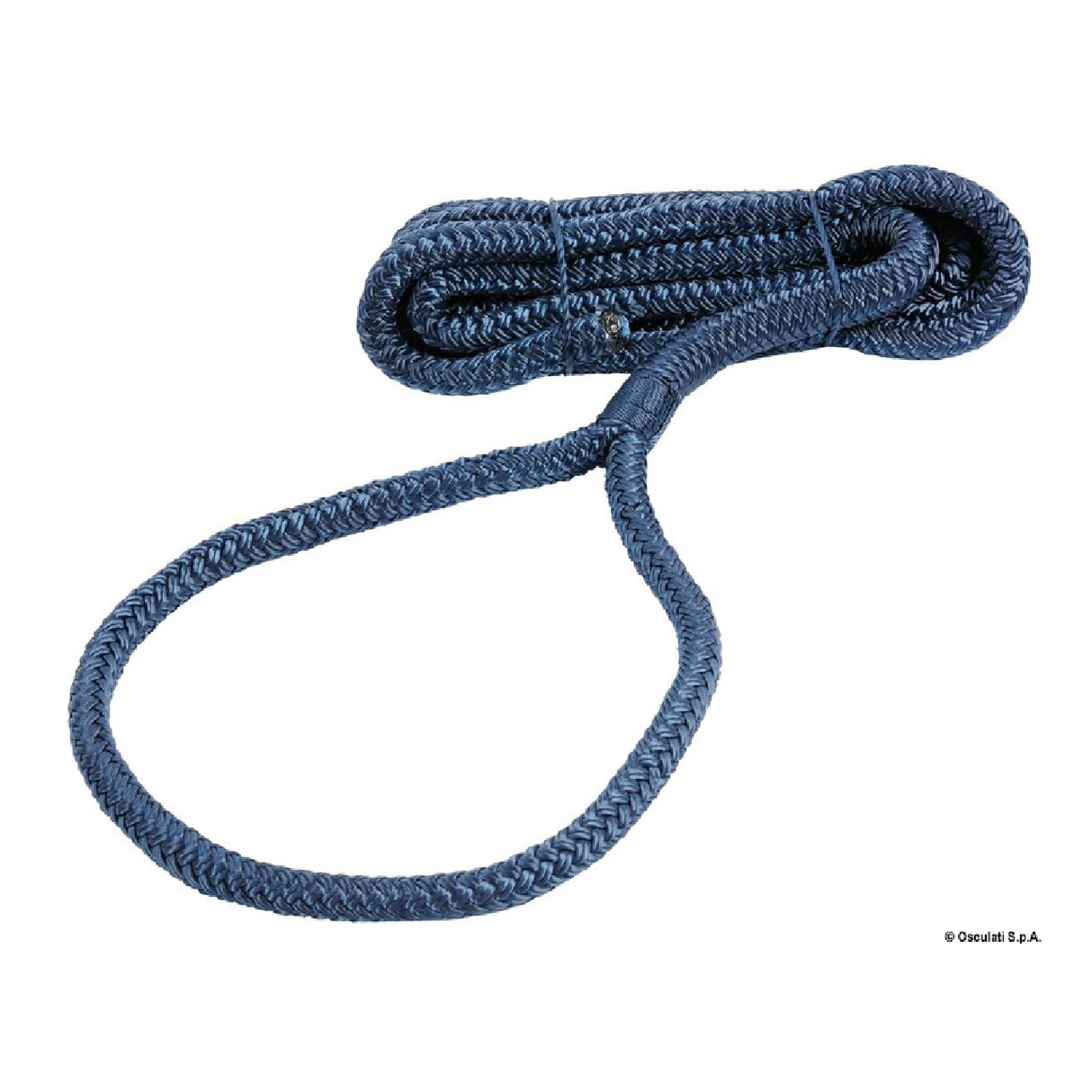 Osculati Spliced ​​​​fender line 1.5 m white diameter 6 mm 06.444.46