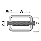 Osculati Fibbia inox 06.709.25