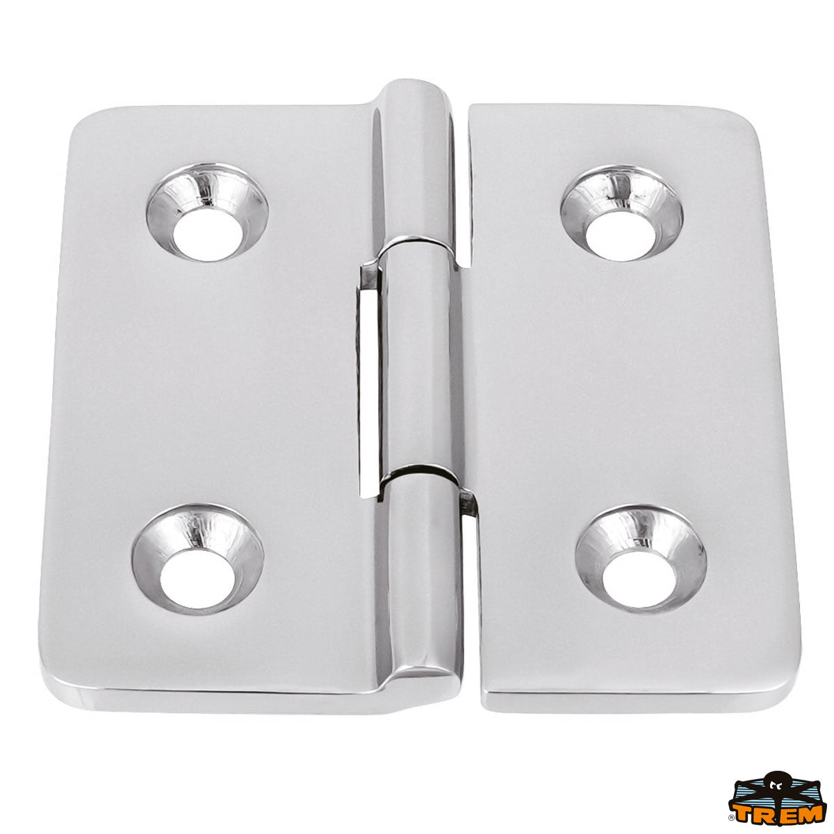 Trem Cerniera inox AISI 316 65x65 mm quadrata