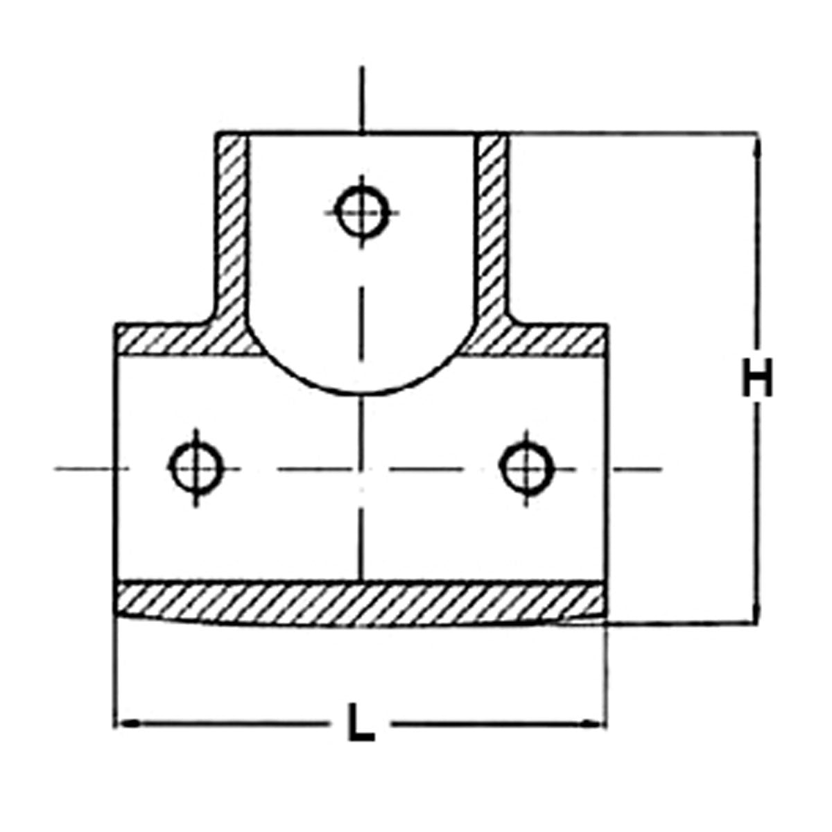 Trem T dritto 90 microfuso