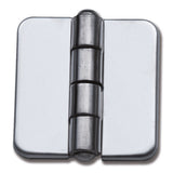 Trem Edelstahlscharnier mit Klebedeckfolie 40x40 mm 40x40x2 mm 40x40x2
