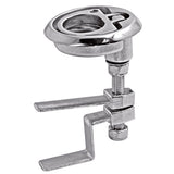 Trem Türheber und -verriegelung aus Edelstahl AISI 316, Durchmesser 60 mm