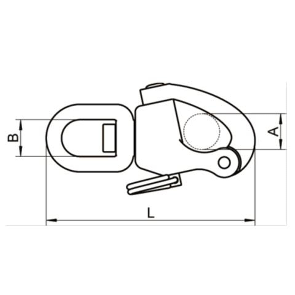 Trem Swivel Snap Hook for Spinnaker