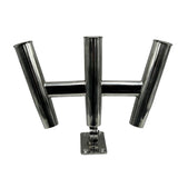 Soporte para tambor tubular elevado ajustable de 3 barriles Trem
