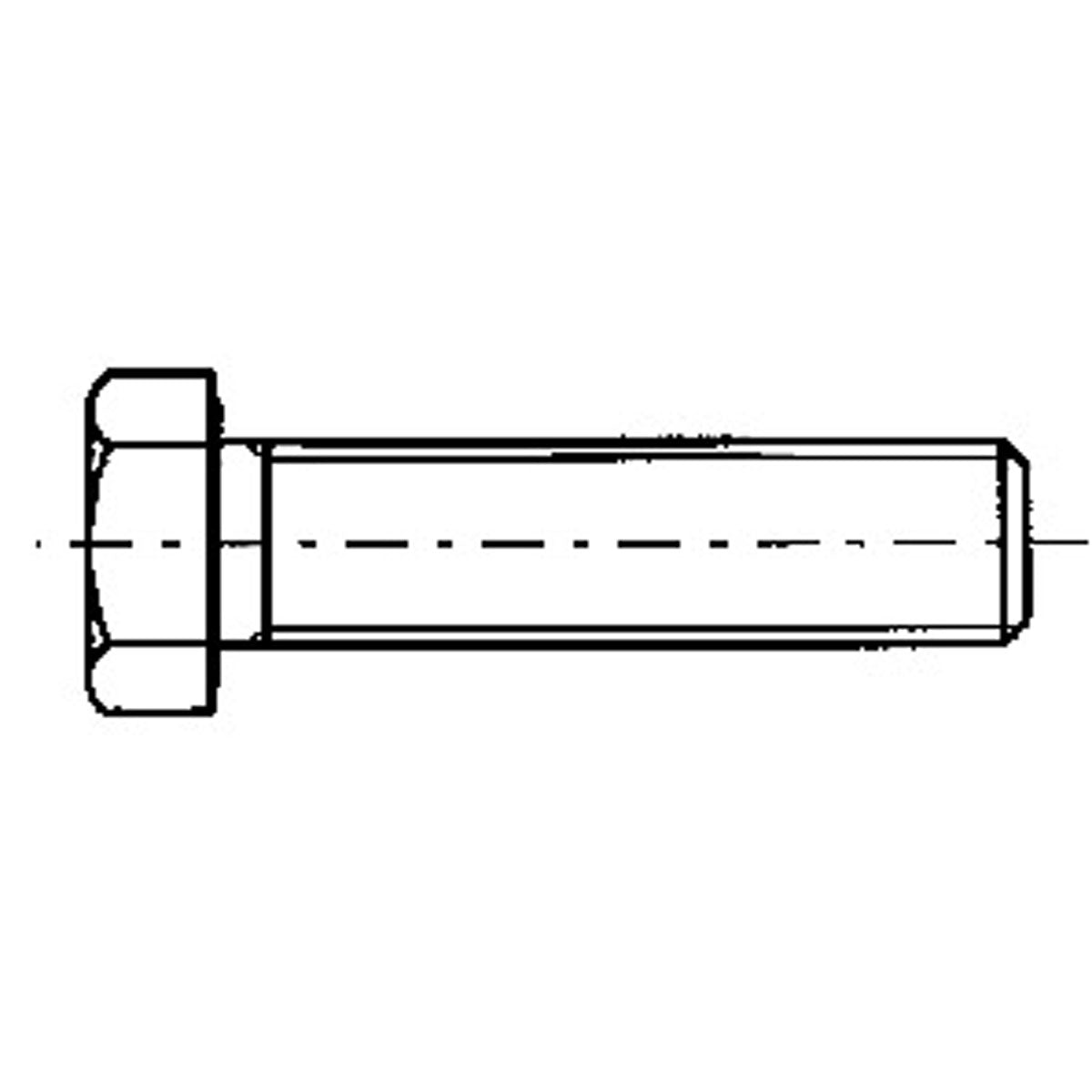 Trem Vite in acciaio inox testa esagonale