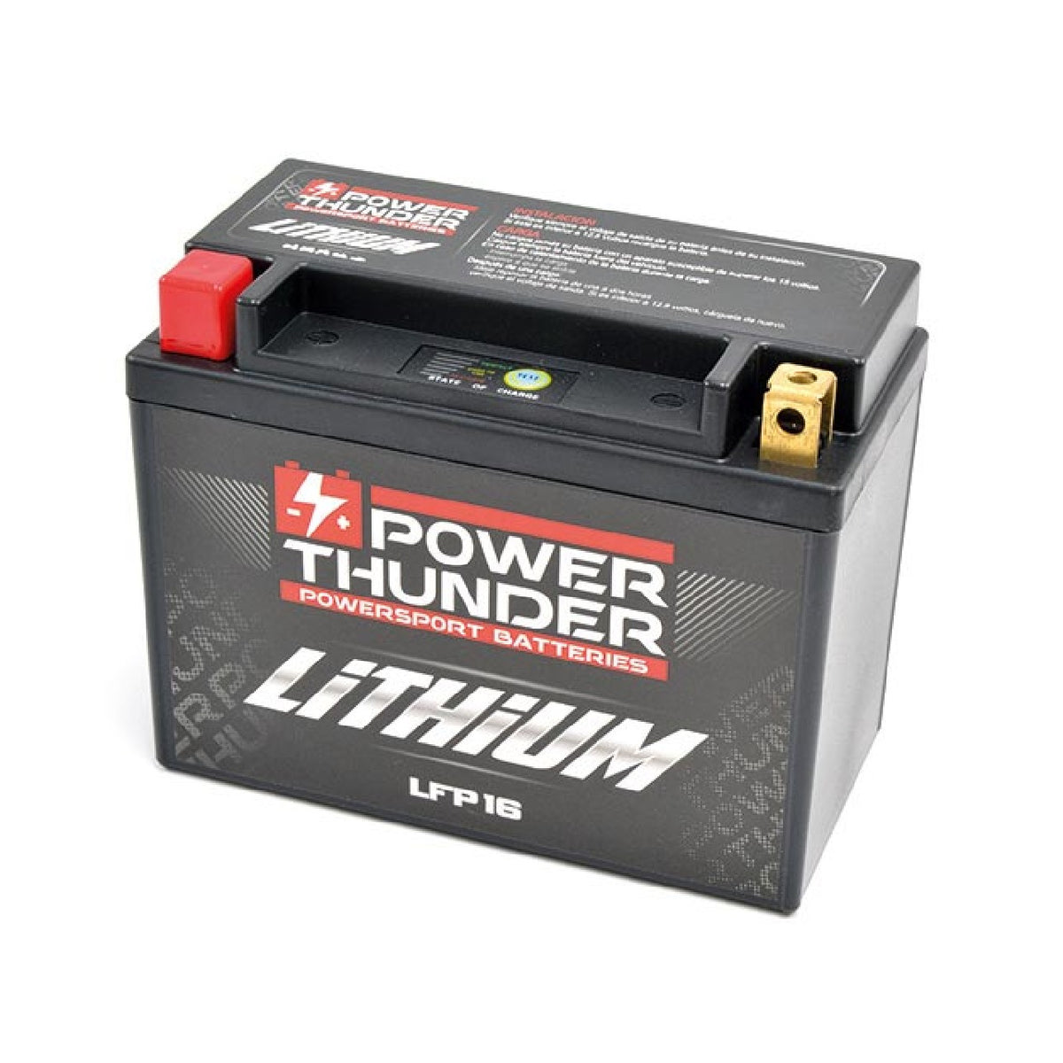 Power Thunder LFP16 Batteria Moto a litio 12 Volt (LiFePO4)