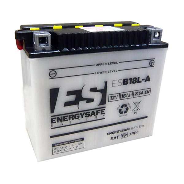 Energysafe ESB18L-A 12V/18Ah Motorradbatterie (ohne Säure)