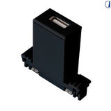 Presa USB per Track System 5V 2A colore nero