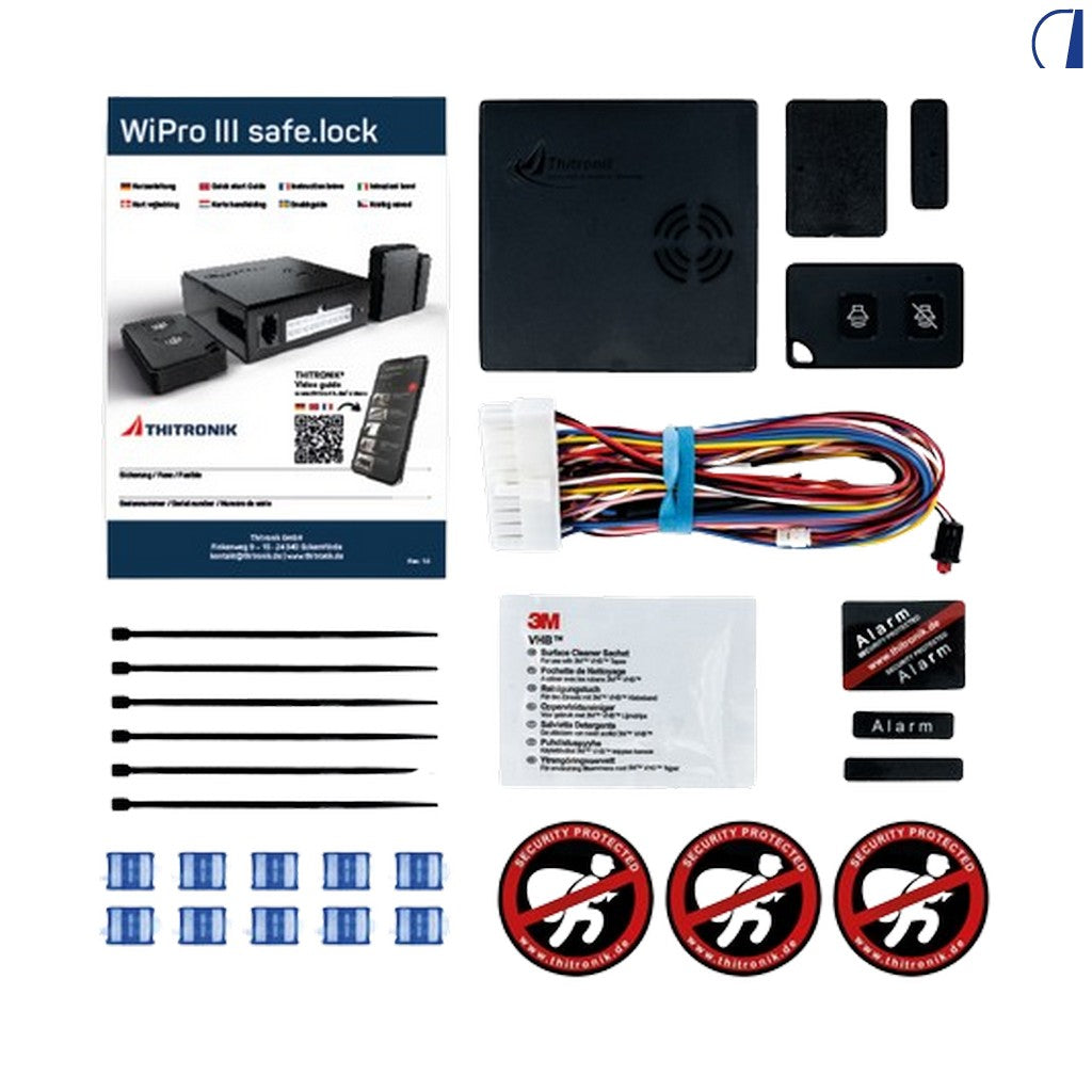Thitronik Allarme wireless WiPro III safe.lock per Fiat Ducato dal 2006