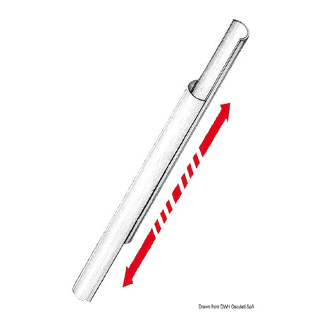 Osculati Profilo copri sartie e tenditori in alluminio anodizzato 07.595.40