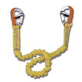 Trem Umbilical cord elastic safety belts with 2 carabiners 2 m.