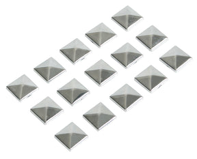 Pilot Decor-Studs, borchie cromate 15 pz - 10x10 mm