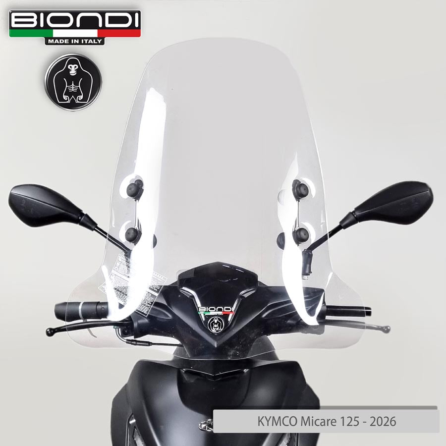 Biondi Parabrezza Pro Wayel NCE E-Scooter 2023 - Completo di Attacchi