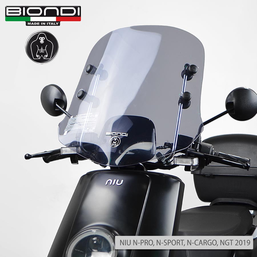 Biondi Little Club Cupolino Scooter Fumé Chiaro 3 mm – Solo Cupolino