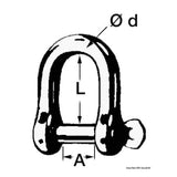 Osculati Grillo in acciaio zincato 08.320.05