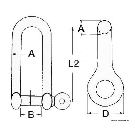 Osculati Grillo superlungo 08.323.04